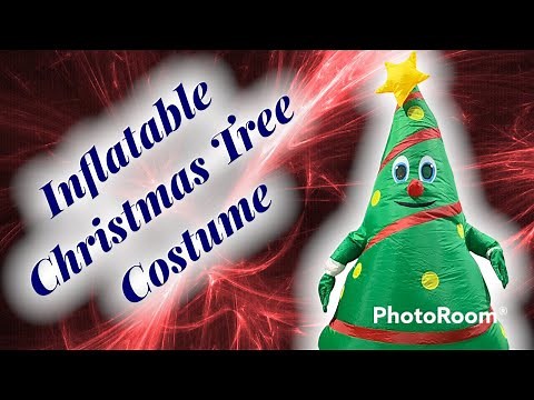 Inflatable Christmas Tree costume