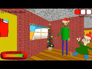 BBCR Christmas Edition / Decorated the school for the new year █ Baldi's Basics – mods █