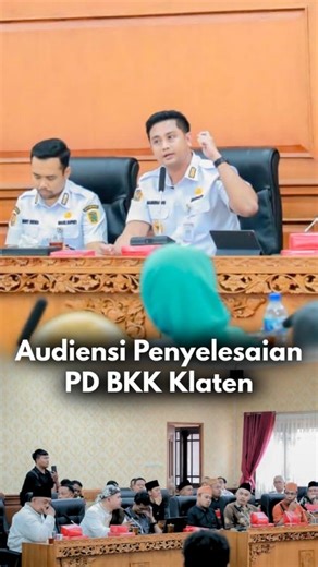 Hamenang Wajar Ismoyo S.I.Kom on Instagram: "Bersama Mas Wakil, Pak Ketua DPRD, Pak Kajari & Direktur BKK, menerima audiensi dari rekan-rekan alumni PMII serta Perwakilan Nasabah BKK mengenai pembahasan penyelesaian PD BKK Klaten. Kami jelaskan awal mula dari permasalahan ini; PD BKK Klaten dibentuk pada tahun 2009 dengan menggabungkan 24 PD BKK. Proses penggabungan tersebut sudah terjadi masalah atau fraud (penyalahgunaan kredit) dan semakin membesar. Kemudian pada 02 Juli 2019 dilaksanakan RUP