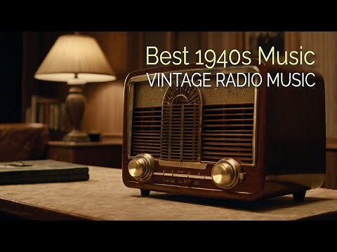 👉 BEST VINTAGE RADIO MUSIC | BEST 1940s MUSIC