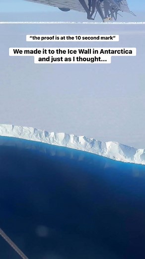 I knew I was right all along as soon as we saw the ice wall in Antarctica 😮 #icewall #antarctica #flatearth #leviathan #frozen #flatearthtruth | Life of Mike