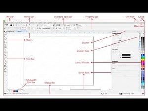 Coreldraw 2020 Interface | Beginner tutorial of coreldraw 2020 | Complete guidance | Info Fog