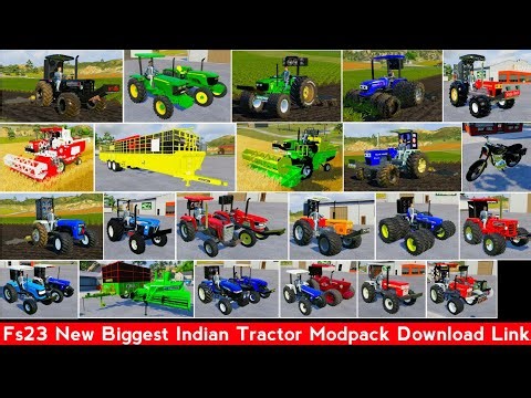FS23 New Biggest Indian Tractor Modpack 2026 | All Realistic Mods + Free Download 🚜🔥 26k Special 😱