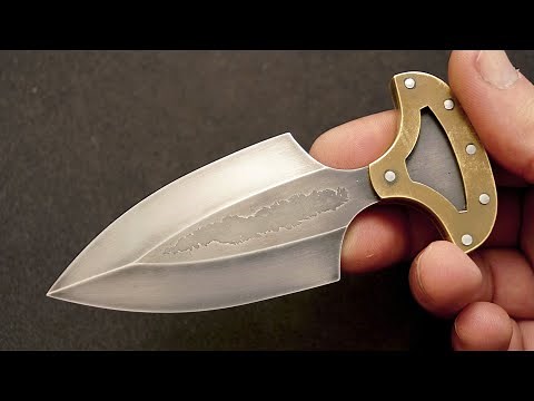 Knife Making - Brass Push Dagger