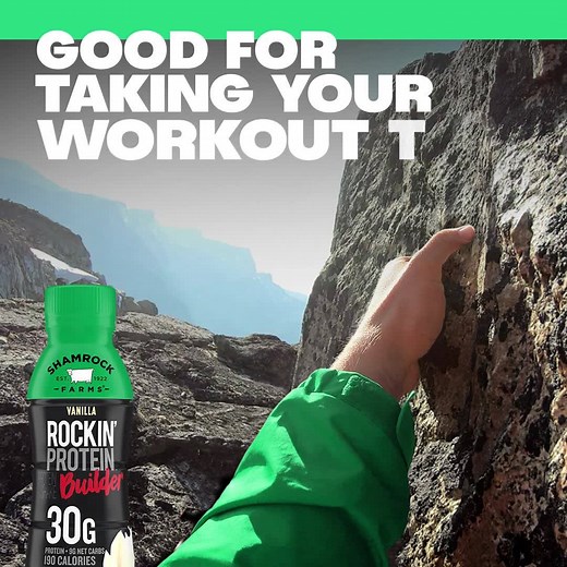 73K views · 51 reactions | With 30g of quality protein, fresh milk and only 6g of sugar, Rockin’ Protein Builder is exactly what you need to prepare for any challenge. | Rockin' Protein | Facebook