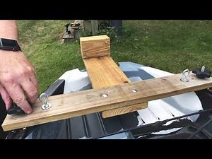 Modular Kayak Trolling Motor Mount