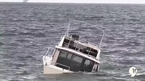 Boat found submerged in West Grand Traverse Bay