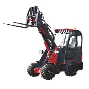 [Hot Item] China Factory Price Compact Mammut 1 Ton 1000kg Avant Mini Multione Small Front End Farm Tractor Skid Steer Telehandler Telescopic Radlader Wheel Loader Sale