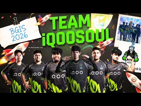 BGIS 2026 EDIT| FT IQOOSOUL | S8ul insider