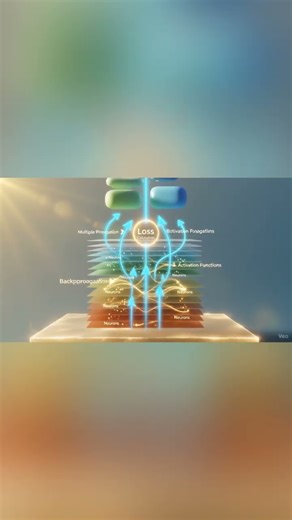 Structure of Deep Learning | #neuralnetworks #deeplearning #machinelearning #ai #mind #dataanlysis