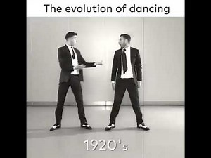 The Evolution Of DANCING from 1920's to 2000's😍👆❤💣