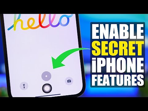 Enable 10 iPhone HIDDEN Features Using SECRET Settings !
