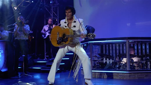 🎶🎄Dean Zs Ultimate Elvis Christmas - Dec 11th - Shipshewana, IN - 🎸 For nearly two decades, Dean Z has performed thousands of shows for millions of people around the globe, being named by Elvis Presley Enterprises (EPE) as the world’s greatest Elvis tribute artists in 2013. Dean was officially awarded EPE’s “Ultimate” title, and starred in their international touring production ‘Elvis Lives!’ | Blue Gate Restaurant & Theatre