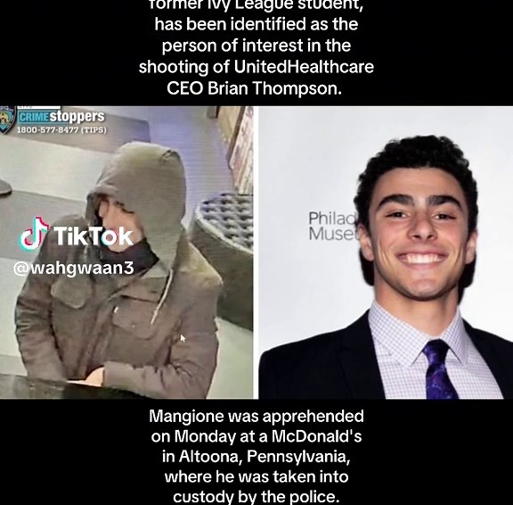 Tech Expert Luigi Mangione Linked to CEO Shooting