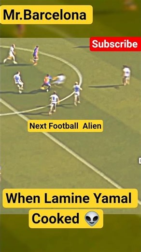 Next Football Alien 👽❤️ #lamineyamal #barcelona #football #cooking