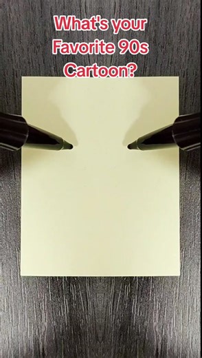 What is your favorite 90s cartoon? #drawing #cartoondrawing #mirror #symmetry #arttok #fypシ