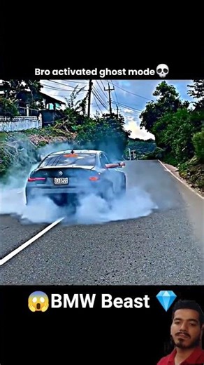 Bro Just Vanished like Nothing Happened ☠️ #shorts #bmw #hypercar #
