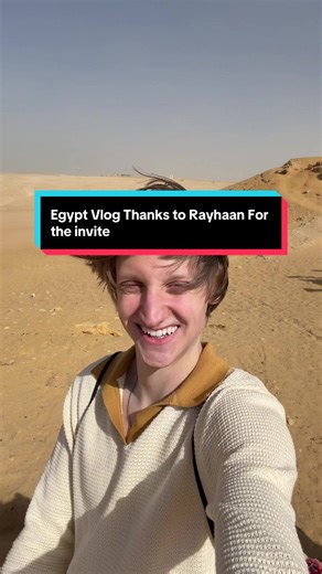 Exploring Egypt: A Vlog Thanks to Rayhaan