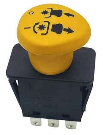 Cub Ca-det PTO Switch 7 Terminals for Cub Ca-det MTD 725-3233A 725-3233 925-3233 925-3233A Delta 6201-308 6204-308 Blade Clutch Fit for RTZ XT2 ZT1 ZTR Zero1 515 1517 1525 1527，Delta 6204 Pto Switch