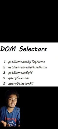 querySelector() made simple! Select DOM elements like a pro. 🚀 #JavaScript #DOM #Coding