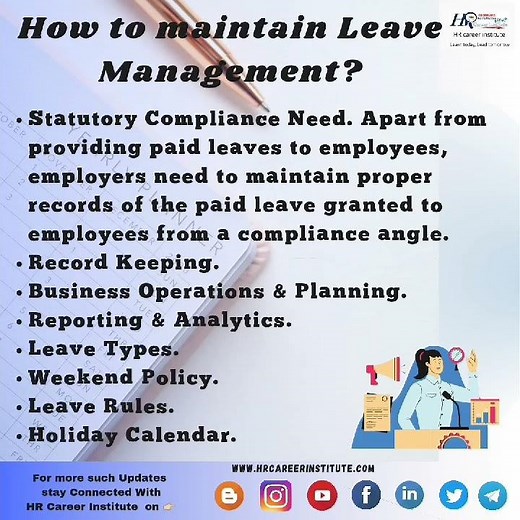 HR Leave Policy and Leave Management System : Meaning, Importance and Types of Leaves #Leavepolicy