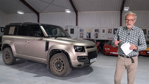 Land Rover Defender Octa built with a unique suspension