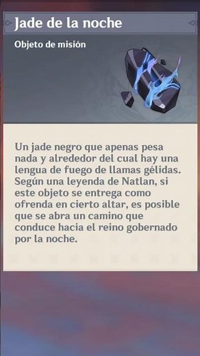 Jade de la noche y logro #genshinimpact #genshin #genshinimpactlatam #hoyoverse #natlan