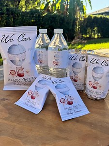 Custom Chip Bags | Personalized Party Favors | Baby Shower, Birthday, or Wedding Snack Bag - Etsy Canada