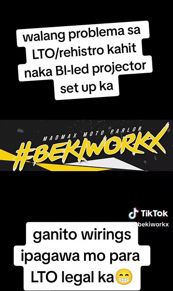 Madalas na tanong? Marerehistroba ang motor na naka biled projector set up? #bekiworkx #poweruplines #methodofpower #biledprojector #clickv3