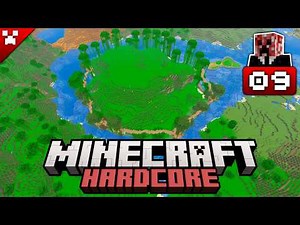 Minecraft Hardcore with HUGE PROGRESS on my island! (Episode 9)