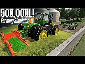 WORKING 500,000L OF SILAGE WITH JD 9R! | Lone Oak - Farming Simulator 19