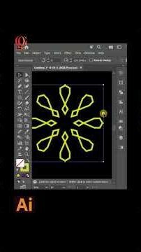 How to Make Islamic Geometric Pattern in Adobe Illustrator | Quirky Graphic Academy