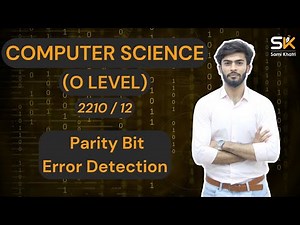 Parity Bit | CRC | Error Detection Methods | Data Transmission | O Level Computer Science | Paper 1