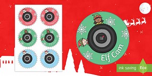 Santa Cam - Elf Cam Badge