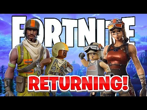 The Return Of Renegade Raider & Aerial Assault Trooper Skins!