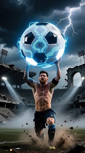 Messi’s Unbelievable Giant Soccer Ball Prank