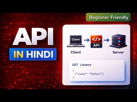 API Kya Hai? Real Life Example Se Samjho (Hindi)