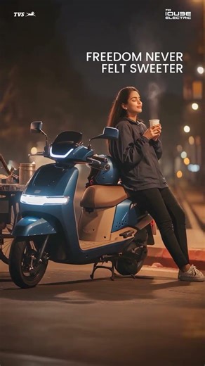 She Rides Free. He Stays Alert. | TVS iQube Geofencing Explained