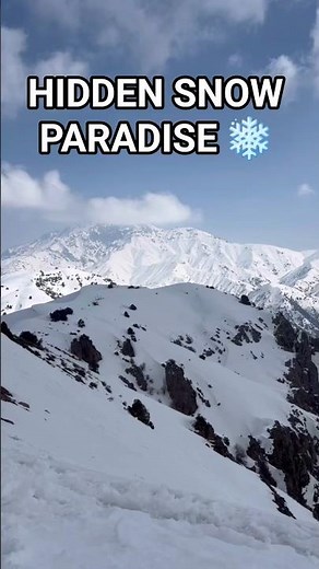 Amirsoy Ski Resort 🇺🇿 Best Snow Destination Near Tashkent