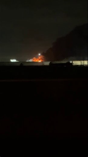 BREAKING: Crews are battling a fire at a recycling plant on Rolke Road, near US 90 and SH 99 in Dayton, Texas. There is a shelter-in-place order for a five-mile radius around the plant. MORE BELOW 🔽 | FOX 26 Houston