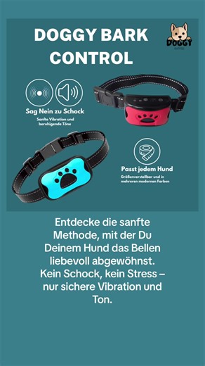 Entdecke die sanfte Methode, mit der Du Deinem Hund das Bellen liebevoll abgewöhnst. Kein Schock, kein Stress – nur sichere Vibration und Ton. 🎵 Endecke jetzt den DOGGY BARK CONTROL auf https://doggyextras.com/products/doggybarkcontrol #fyp #foryou #foryoupage #tiktok #hund #doggyextras #hundetraining #hundeliebe #tiktokmademebuyit