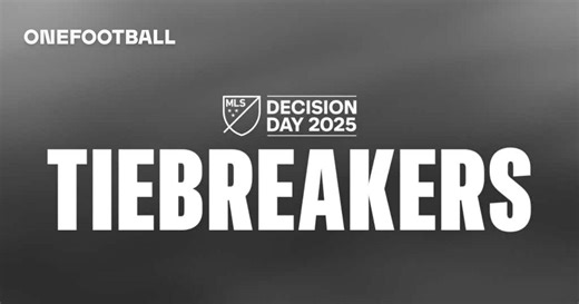 Tiebreakers for 2025 MLS regular season standings