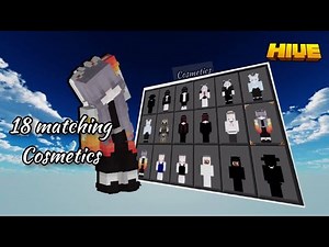 ✅Cosmetics Pack || 4D skins working on HIVE With Custom Capes(1.19+)!