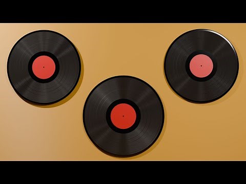 How to Create a Perfect Vinyl Record in Blender: Step-by-Step Blender Tutorial