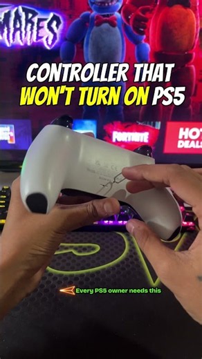 How to Fix Controller That Won't Turn ON PS5