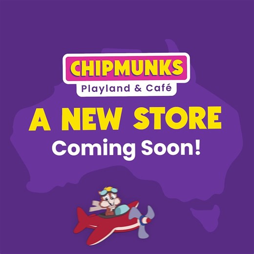 It's Happening!! ✨✨Charlie the Chipmunk is on his way to Townsville!🐿️ Head to their social media channels to be the first to know about exclusive giveaways, competitions, developments and the grand opening! ➡️ Facebook: Chipmunks Playland Townsville ➡️ Instagram: https://www.instagram.com/chipmunks_townsville/ Follow Chipmunks Townsville and be the first to discover discounts, promotions and giveaways! #chipmunks #playallday | Chipmunks Playland and Café Australia