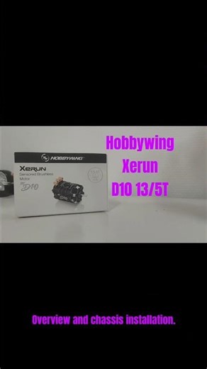 How to install Motor on rc car ? Hobbywing Xerun D10 Quick Overview