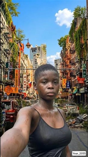 Year 2055, Chinatown #postapocalyptic #history #year2055 #fyp #shorts #viral #trend #foryoupage