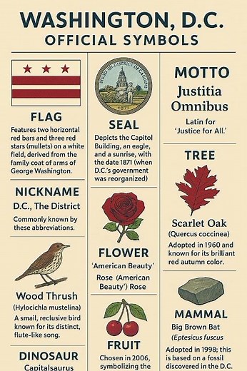 The Official State Symbols of Washington DC