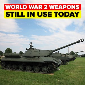 131K views · 1.6K reactions | World War 2 was almost 80 years ago but some WWII weapons are STILL being used on the battlefield today! Some things never go out of style, and that can definitely be said about the weapons in today's epic new video! | The Infographics Show | Facebook